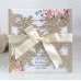 Christmas Card Laser Invitation Card Snowflake Pattern Wholesale